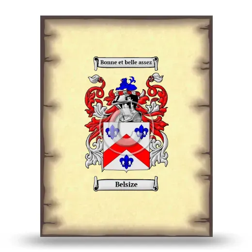 Belsize Coat of Arms Print