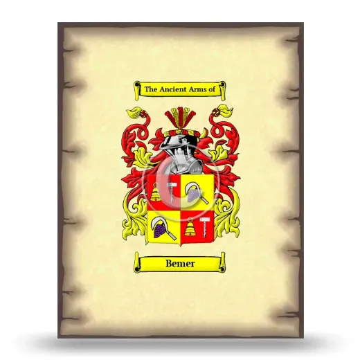 Bemer Coat of Arms Print
