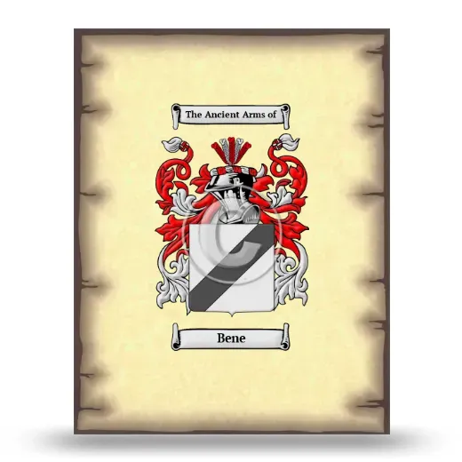Bene Coat of Arms Print