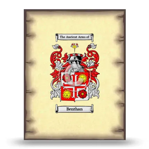Benthan Coat of Arms Print