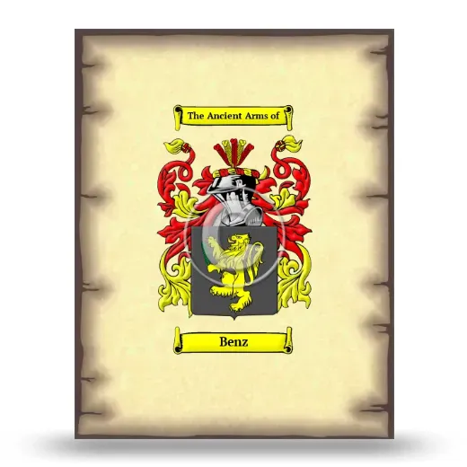 Benz Coat of Arms Print