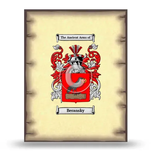 Beransky Coat of Arms Print