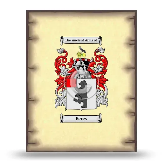 Beres Coat of Arms Print