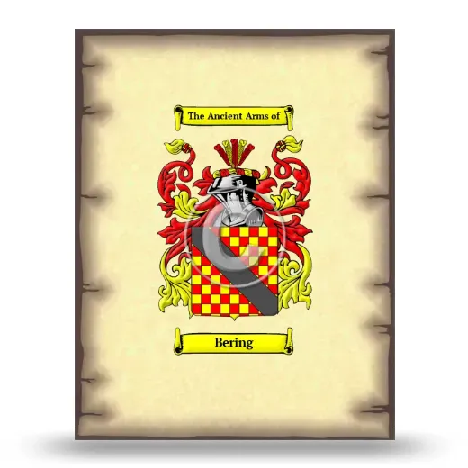 Bering Coat of Arms Print