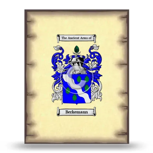 Berkemann Coat of Arms Print