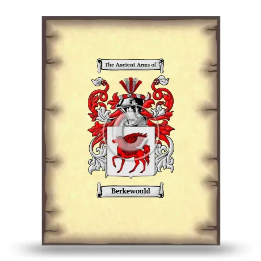 Berkewould Coat of Arms Print