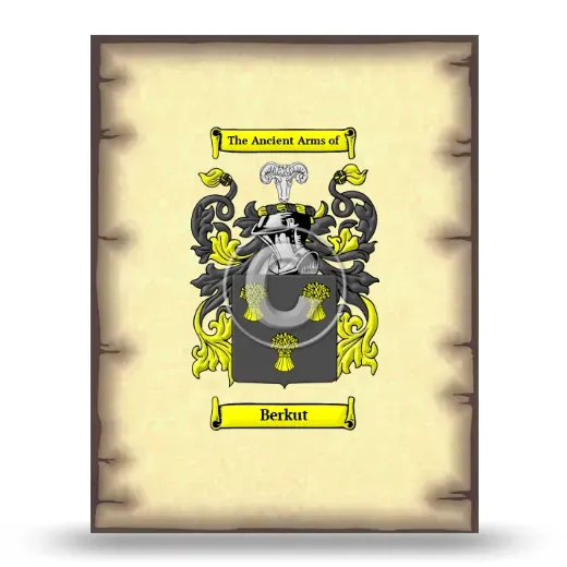Berkut Coat of Arms Print