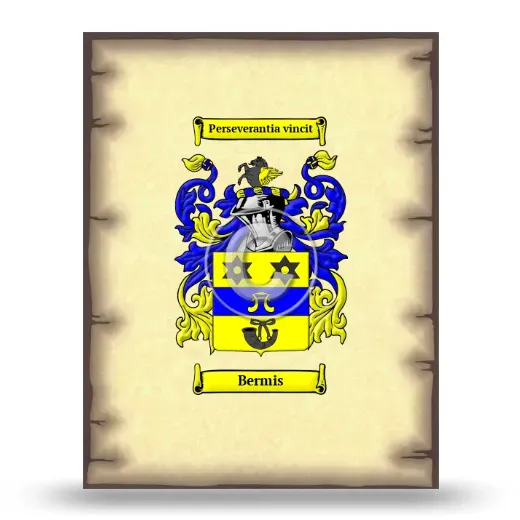Bermis Coat of Arms Print