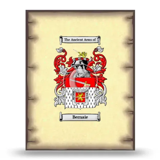Bernaie Coat of Arms Print