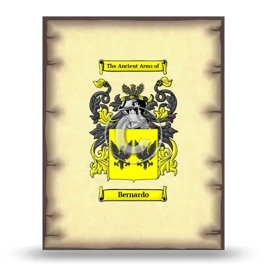 Bernardo Coat of Arms Print