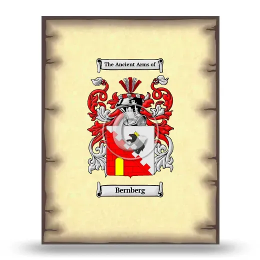 Bernberg Coat of Arms Print