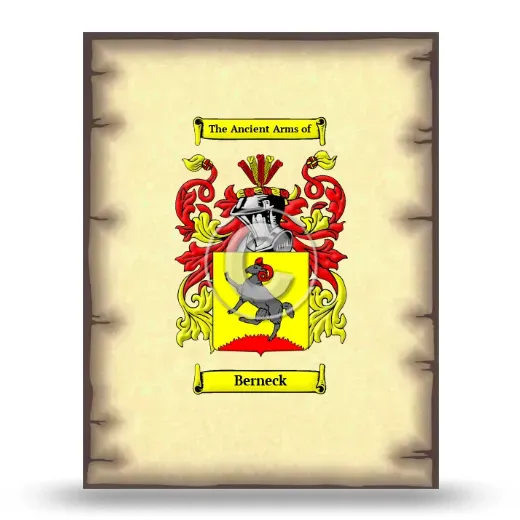 Berneck Coat of Arms Print