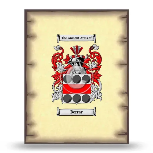 Berrar Coat of Arms Print