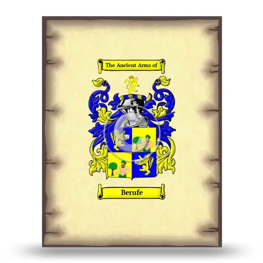Berufe Coat of Arms Print
