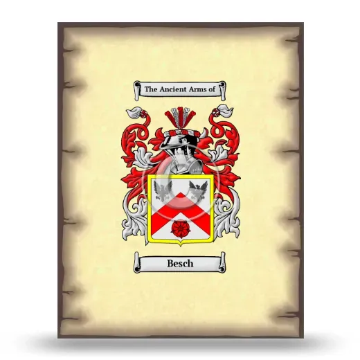 Besch Coat of Arms Print