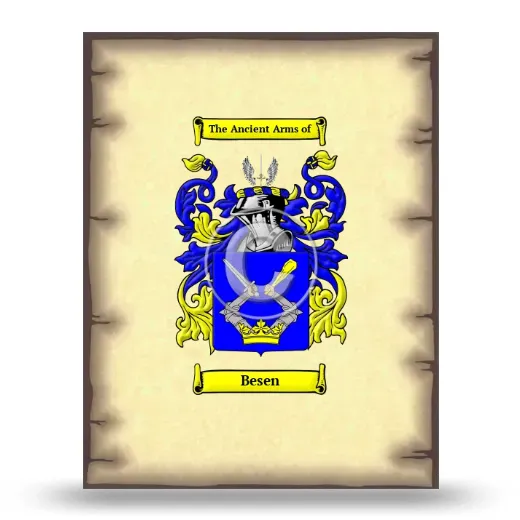 Besen Coat of Arms Print
