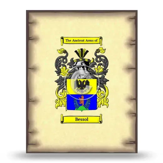 Bessol Coat of Arms Print