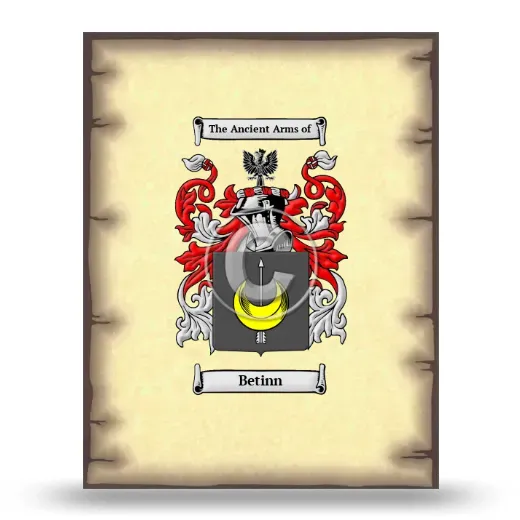 Betinn Coat of Arms Print
