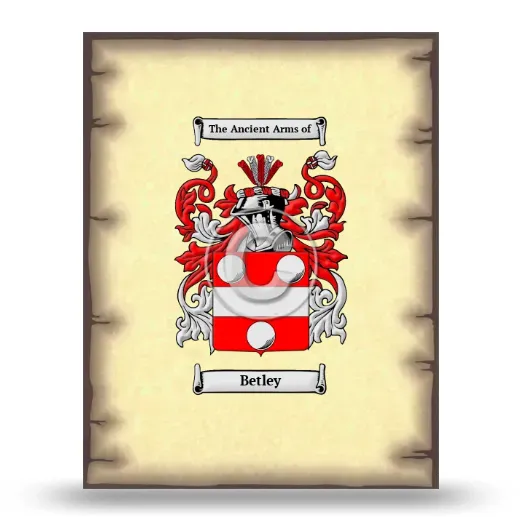 Betley Coat of Arms Print