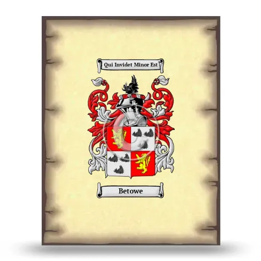 Betowe Coat of Arms Print