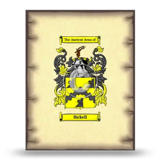 Bickell Coat of Arms Print