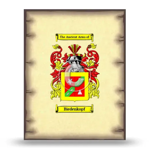Biedenkopf Coat of Arms Print