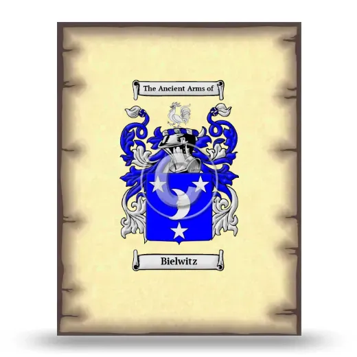 Bielwitz Coat of Arms Print