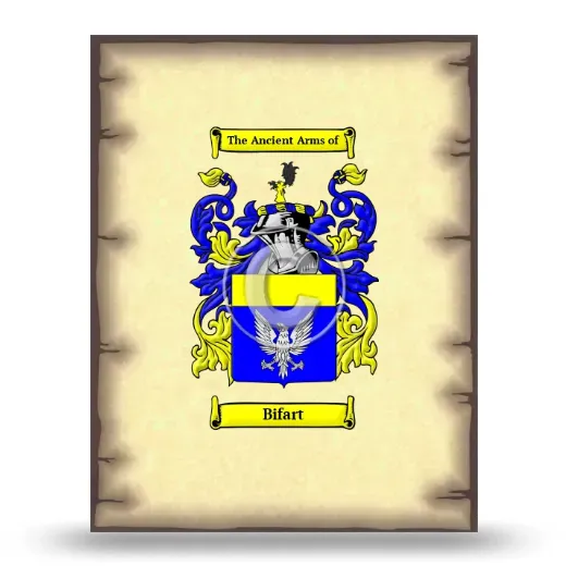 Bifart Coat of Arms Print