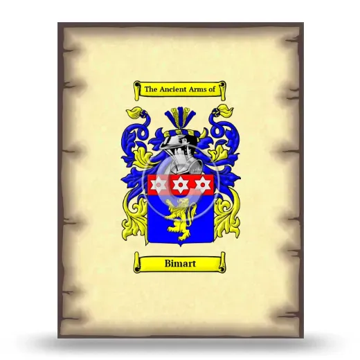 Bimart Coat of Arms Print