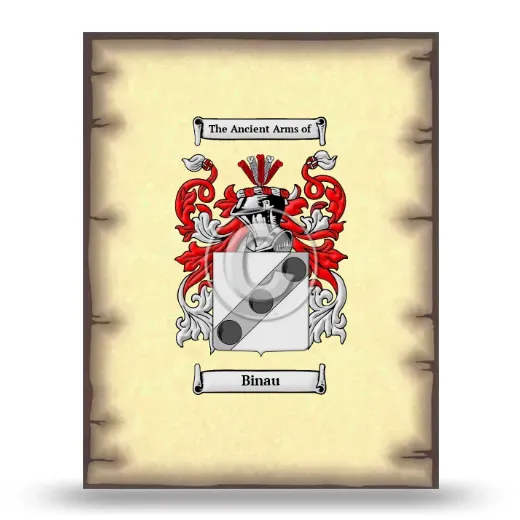 Binau Coat of Arms Print