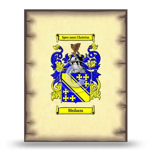 Binham Coat of Arms Print