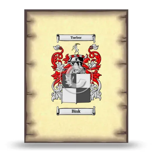 Bink Coat of Arms Print