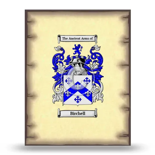 Birchell Coat of Arms Print