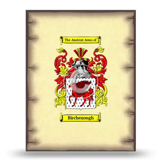 Birchenough Coat of Arms Print