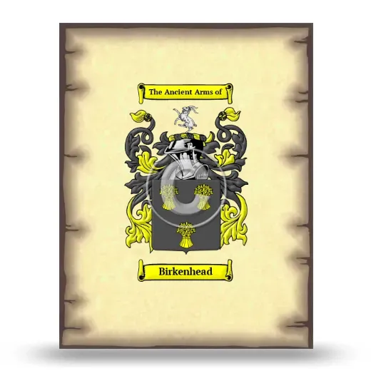 Birkenhead Coat of Arms Print
