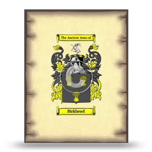 Birkhead Coat of Arms Print