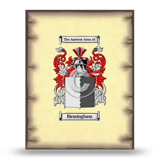 Birmingham Coat of Arms Print
