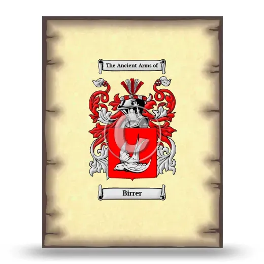 Birrer Coat of Arms Print