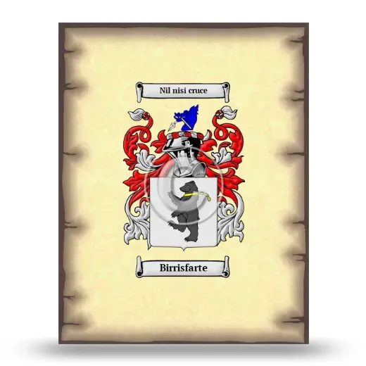 Birrisfarte Coat of Arms Print