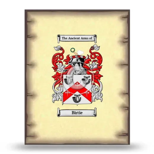 Birtie Coat of Arms Print