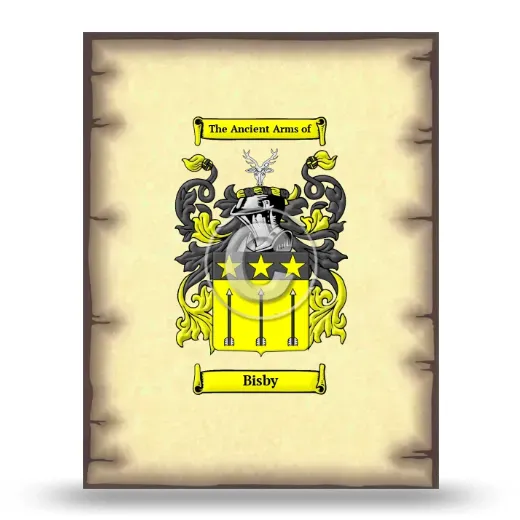 Bisby Coat of Arms Print