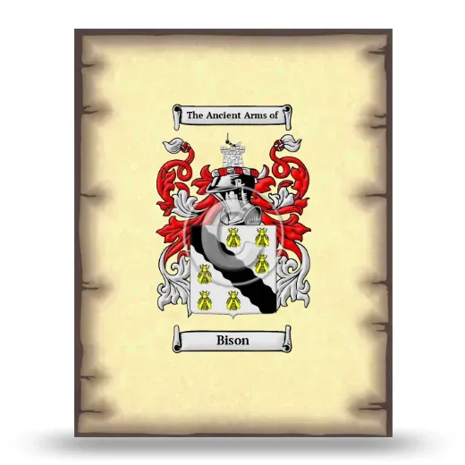 Bison Coat of Arms Print