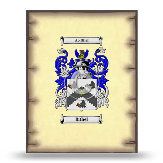 Bithel Coat of Arms Print