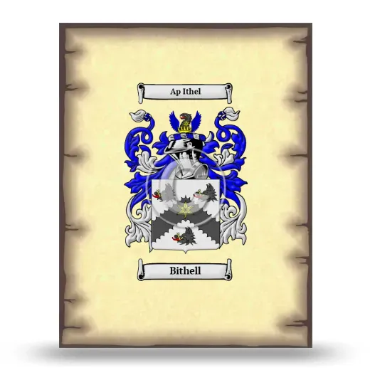 Bithell Coat of Arms Print