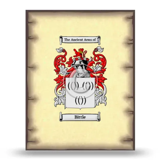 Bittle Coat of Arms Print