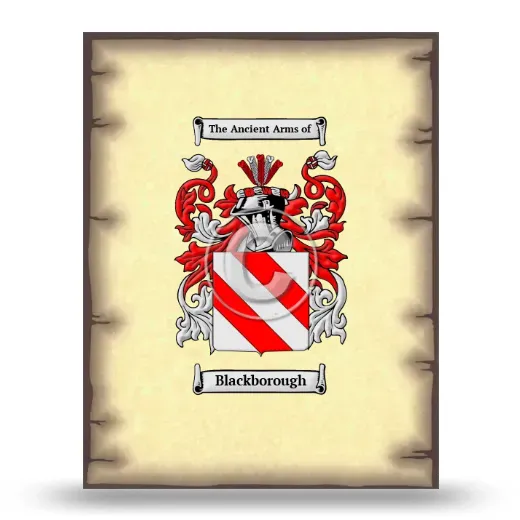 Blackborough Coat of Arms Print