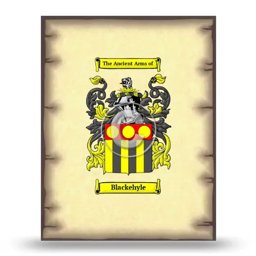 Blackehyle Coat of Arms Print