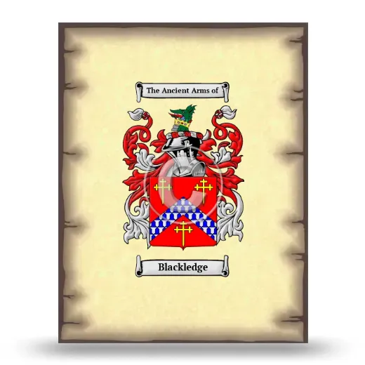 Blackledge Coat of Arms Print