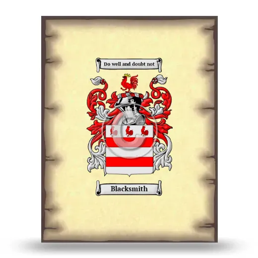 Blacksmith Coat of Arms Print