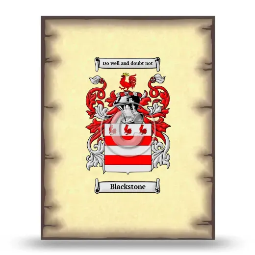 Blackstone Coat of Arms Print